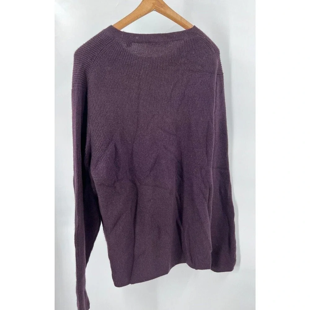 VINCE Men's Size XL Thermal Knit Pullover Sweater Wool & Cashmere Blend SHW $265